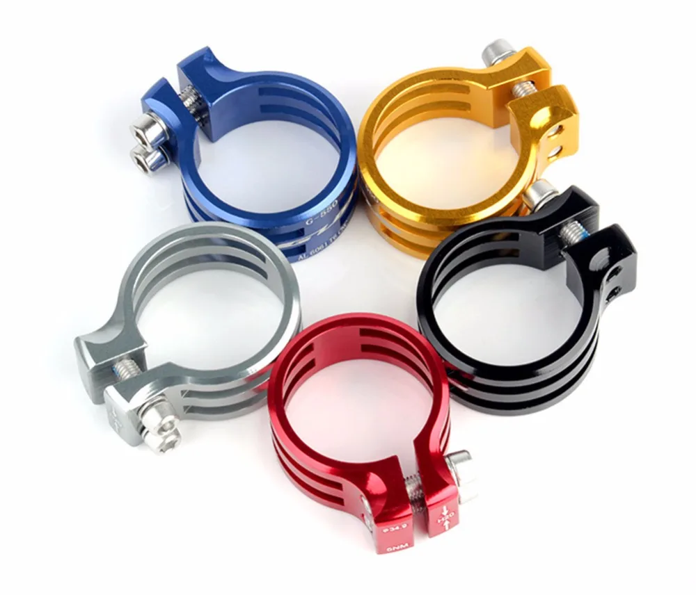 

GUB 550 CNC Aluminium Alloy 34.9mm Quick Release Mountain Road MTB Bike Bicycle Seatpost Seat Post Clamp Tube Clip 34.9MM