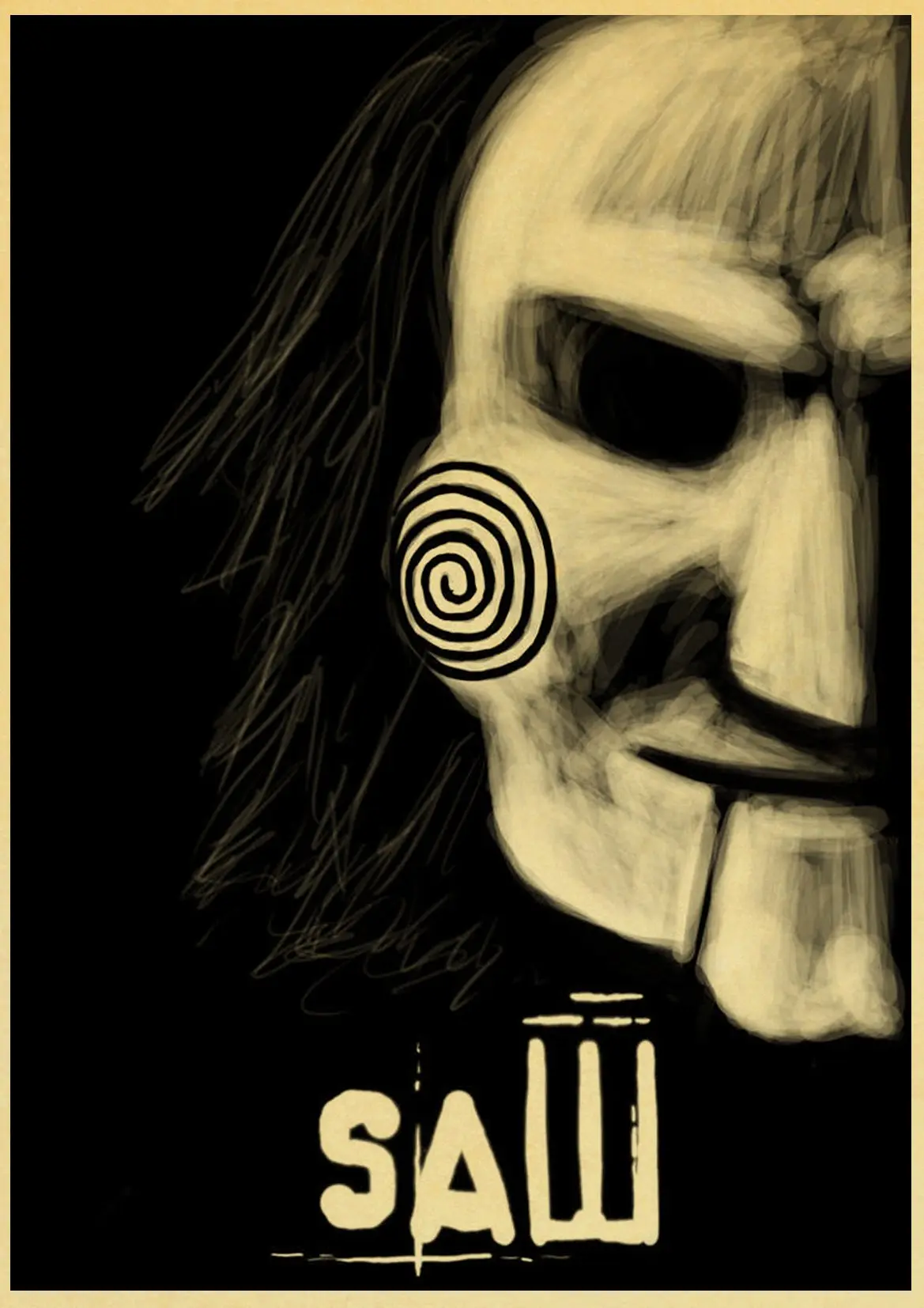 Как нарисовать из фильма пилу