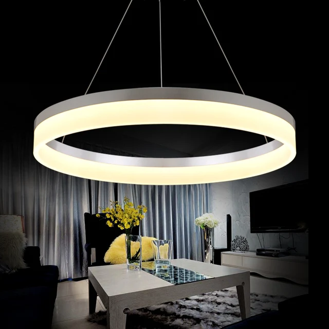 Artistic Lamps And Lanterns Led Pendant Lamp Circle Acrylic Artistic Lamps And Lanterns Led Pendant Lamp Circle Acrylic Lights For Dining Room Bar Counter