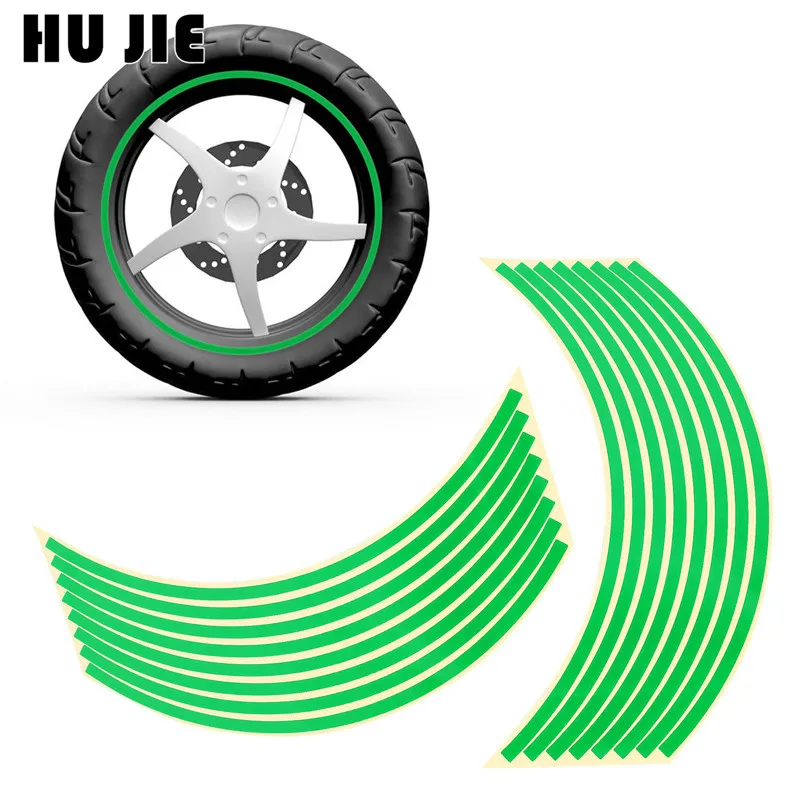 Reflective Silver Motorcycle Rim Wheel Decal Accessory Sticker For Honda CBR 1000RR