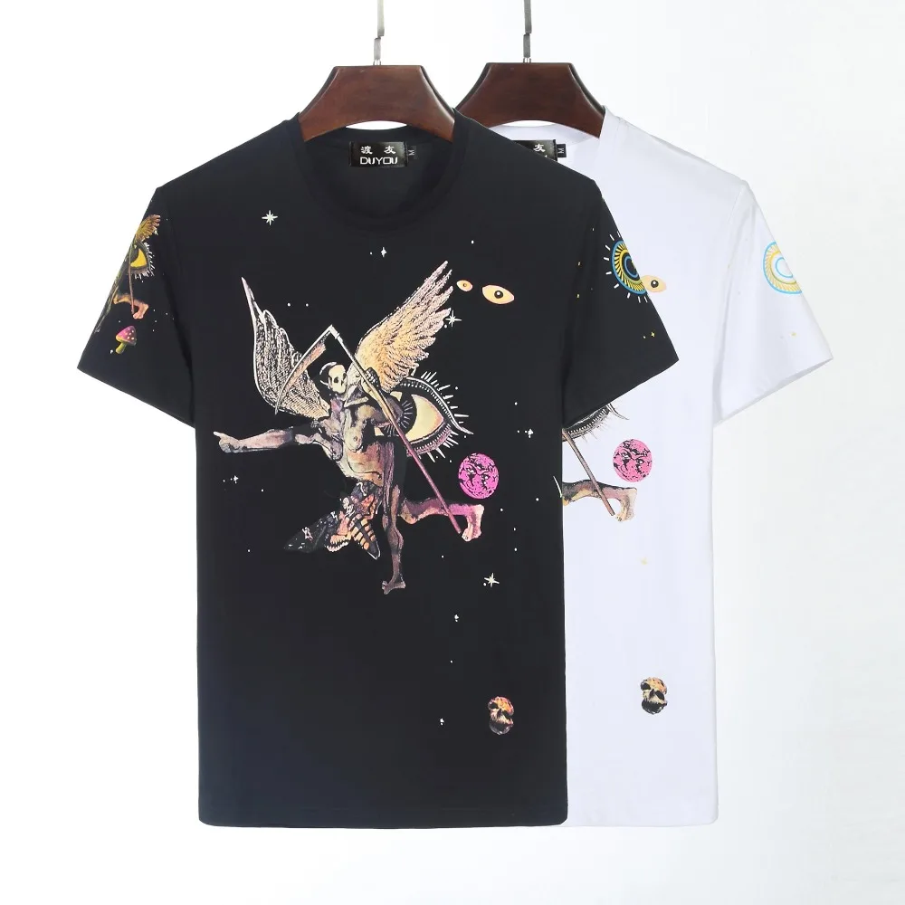 

Mens Summer Tee Shirt Printed Pattern Men T Shirt Fashion Graphic Tops For Men Camisetas Hombre Men Clothes 2018