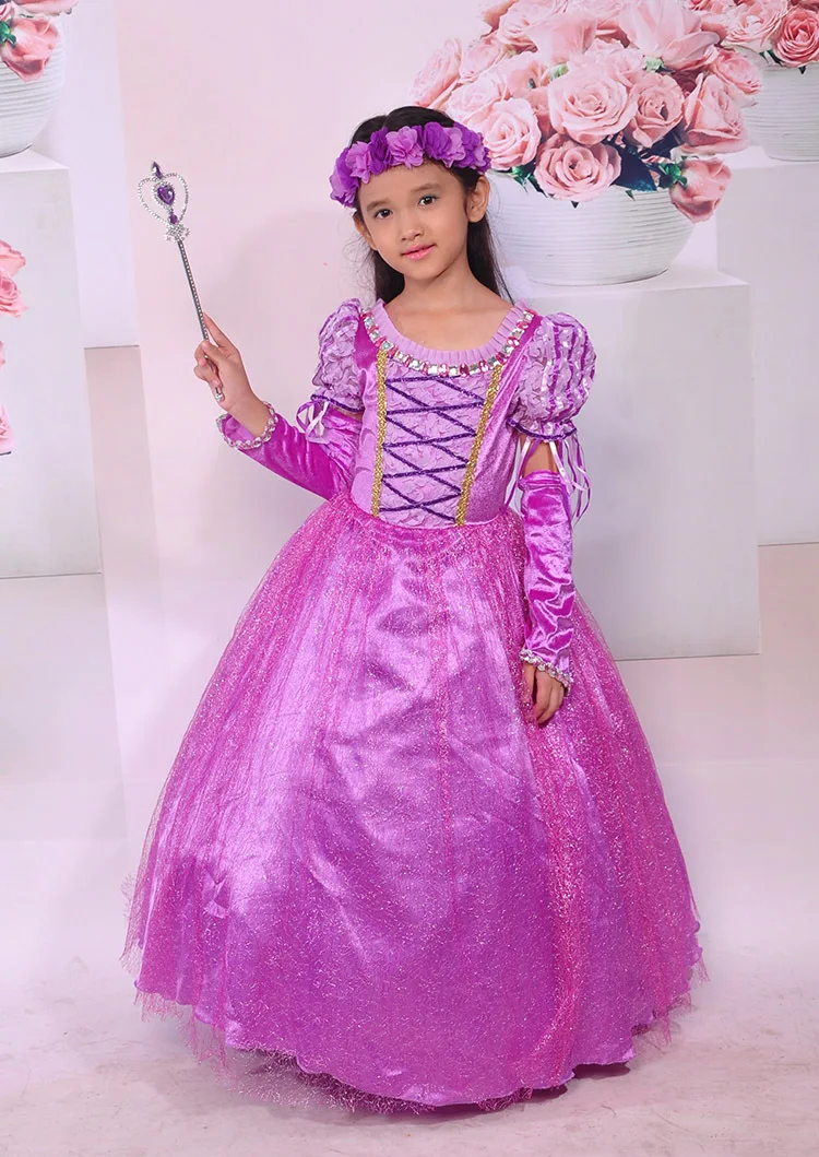 Fantasia Vestidos Girl Wedding Dress Princess Dresses Girl