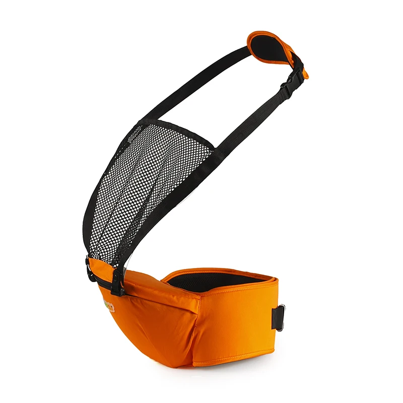 Игрушки, дети& BabyrNew Детские удерживающие поясной ремень детский ремень-переноска для детей младенческое Бедро сиденье двойной плечевой стул - Цвет: sun shine orange