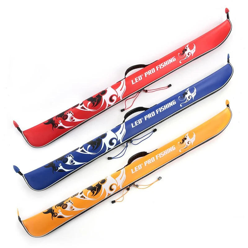 

1.2m Foldable Fishing Rod Bag Carrier 1.2mm EVA Fishing Pole Tool Storage Bag Water Resistant Pesca Tackle Fishing Tackle Bags