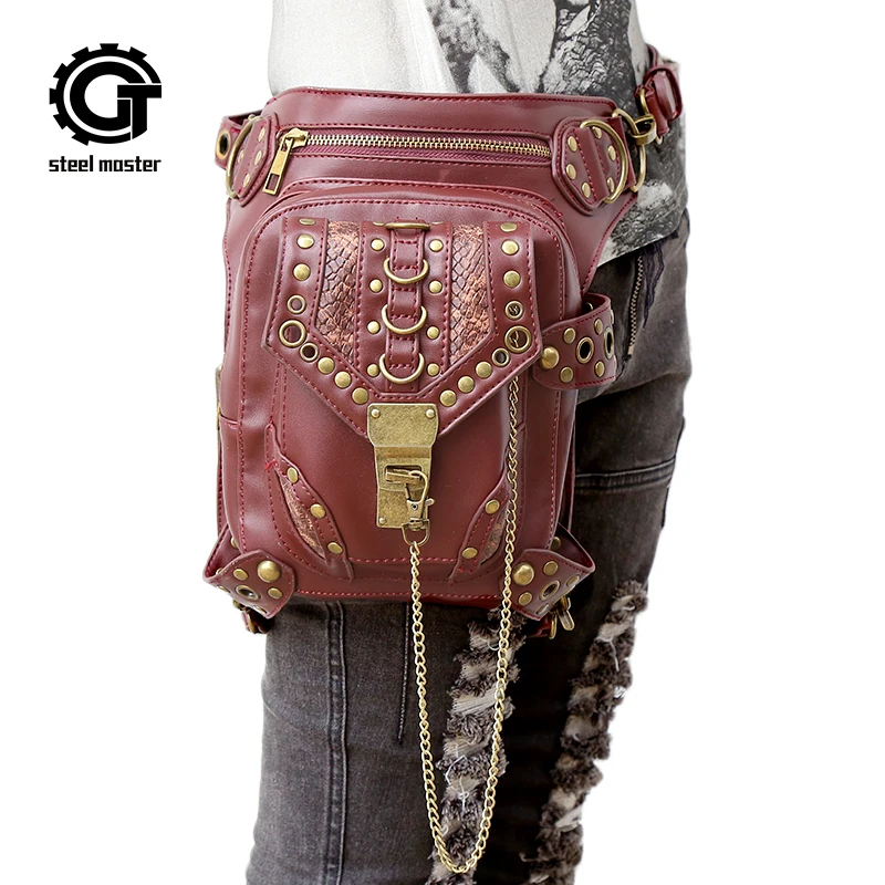 Steampunk Gothic Bags Messenger Shoulder Bags Men Women Personality