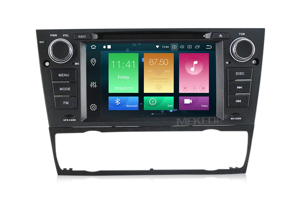 Perfect Android 8.0 4G RAM 32G ROM Car dvd player for BMW E90/E91/E92/E93 3 Series 05-11 with gps navigator radio Ipod BT mic gift 6