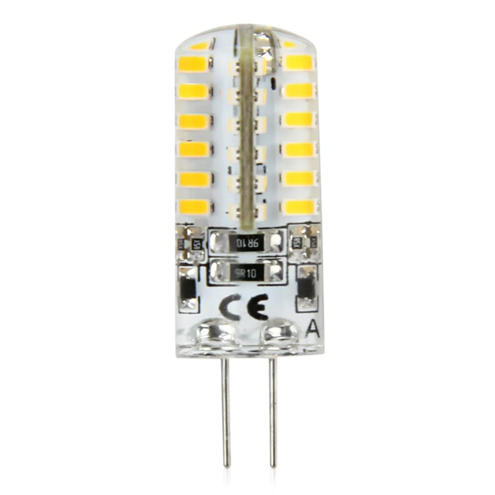 10 шт. g4 водить автомобиль лампочки 48LED DC12V затемнения 3014smd 3 Вт эквивалент 20 Вт T3 галогенная лампа 360 Угол луча светодиодные лампы