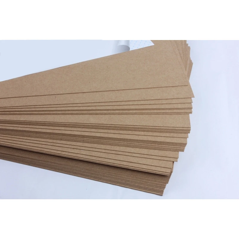 200-400gsm 50 шт Высокое качество A4 коричневая крафт-бумага DIY Handmae изготовление карт крафт-бумага плотная бумага картон