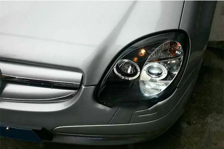 Qirun фара+ герния в сборе для Mercedes-Benz R170 SLK200 SLK230 SLK320 SLK350 1996-2003