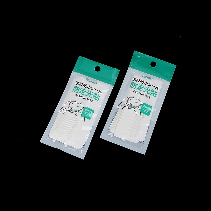 1 Pack Lingerie Bra Strip Double Sided Adhesive Safe Body Tape Clothing Clear Medical Waterproof Tapes 2 Sizes