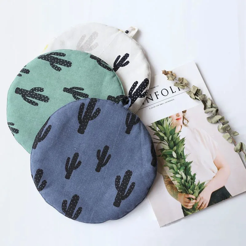 Cotton Pot Mat Pad Heat-resisting Heatproof Table Cloth Pad Slip-resistant Kitchen Cooking Akuhome