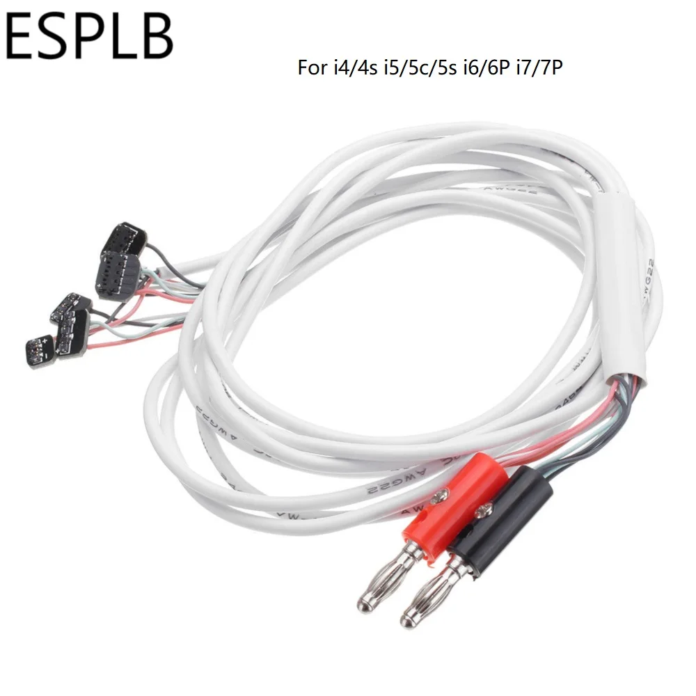 

ESPLB 6 in 1 Professional DC Power Cord Ribbon Current Test Wire Repair Cable for iPhone 4/4S/5/5S/6/6 Plus Repair Tools