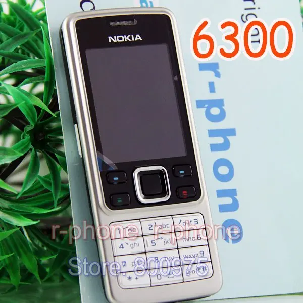 Original Nokia 6300 Mobile Phone Unlocked Bluetooth Camera