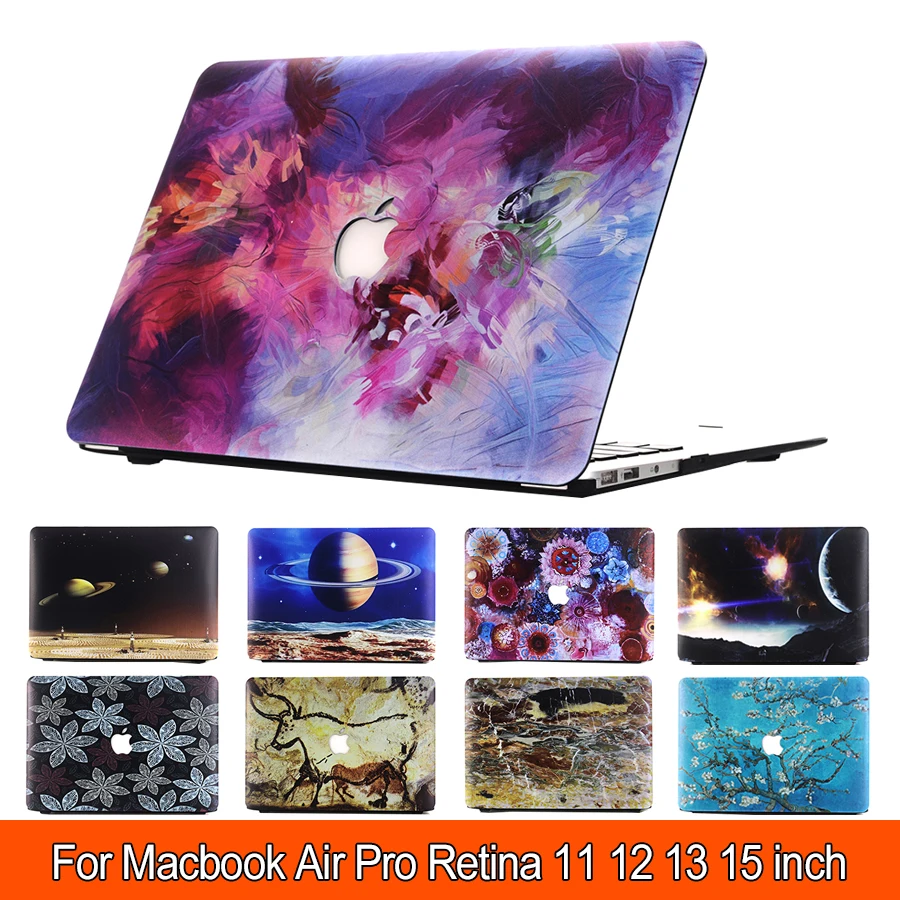 Fashion!!! Hard Case Cover For Apple Macbook Air 13 Case Air 11 Pro 13 Retina 12 13 15 Laptop Bag For MacBook Pro 13 Case