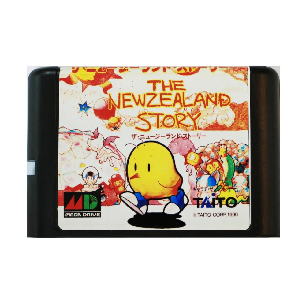 New Zealand Story 16 bit MD Game Card For Sega Mega Drive For SEGA