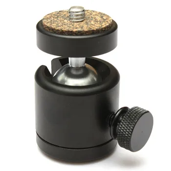 

360 Swivel Mini Ballhead 1/4 Screw Mount for DSLR SLR Camera Tripod Ball head Stand Cameras Tripods Light stands Flash brackets