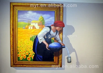 

Wholesale 3D Watering Painting Handmade Abstract Modern Oil Painting on Canvas Wall Pictures Home Decoration no Framed Art