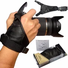 Véritable En Cuir Caméra Dragonne Pour Canon Nikon Sony Pentax Olympus panasonic DSLR Caméra