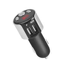 NEW Bluetooth Car Kit FM Transmitter Wireless Radio Adapter USB Charger Mp3 Player Fast Intelligent Charger Music Player