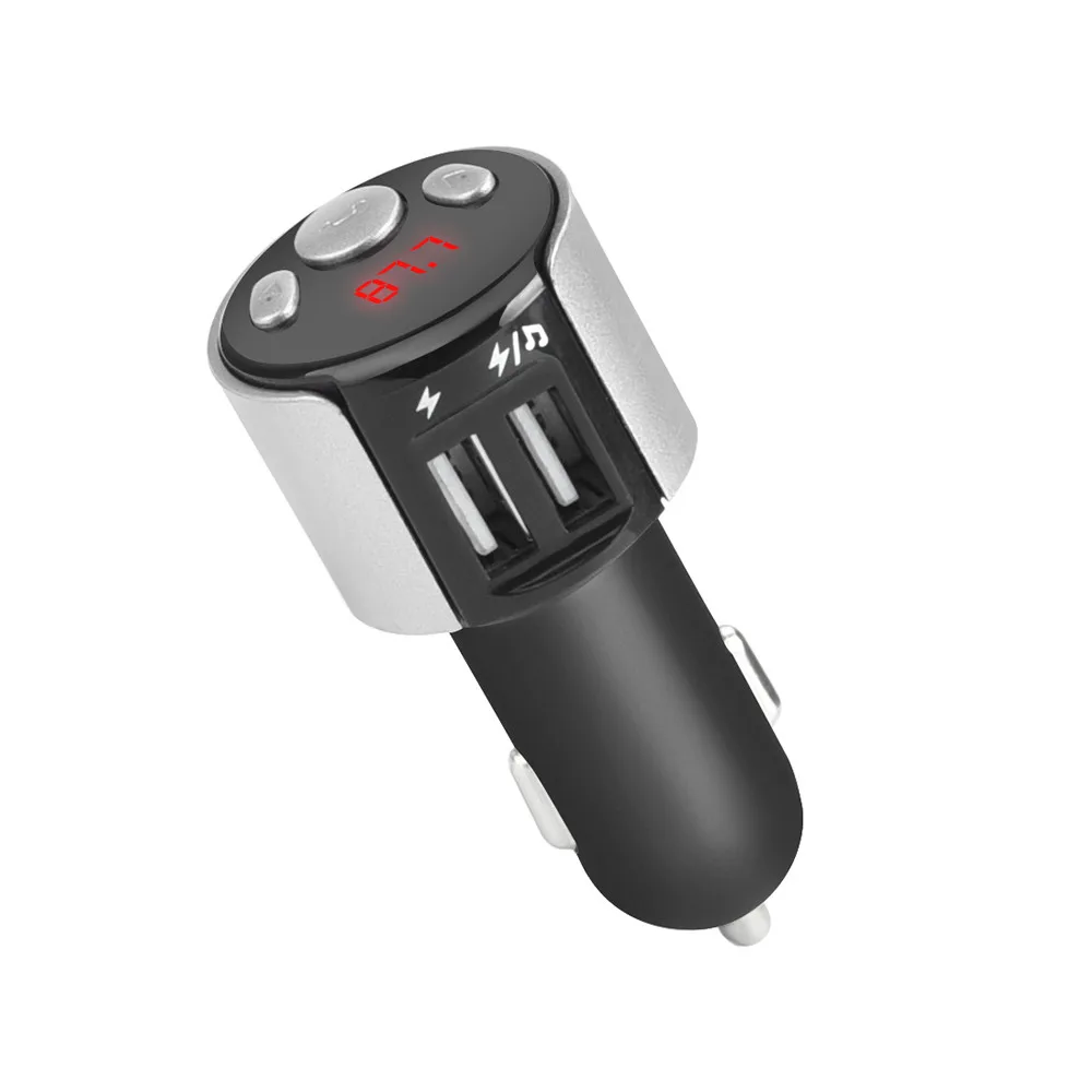 

NEW Bluetooth Car Kit FM Transmitter Wireless Radio Adapter USB Charger Mp3 Player Fast Intelligent Charger Music Player