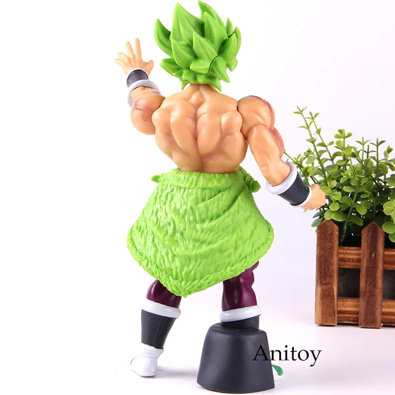 Аниме Dragon Ball Broly фигурка Супер Saiyan Broli зеленые волосы Ver. Коллекция ПВХ модель игрушки 26,5 см