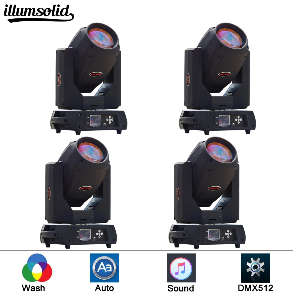 

4pcs/lot High quality beam 350w sharpy 17r moving head light for DJ light
