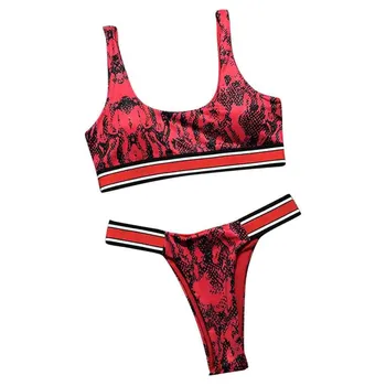 

Split swimwear in leopard print swimsuit backless one piece push up padded bra bathing suit swimwear underwear 40mr18