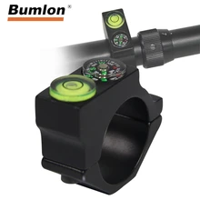 Bumlon Anti Riflescope Spirit Bubble Level Mount для " /25,4 мм кольцевой прицел с компасом 2-0051