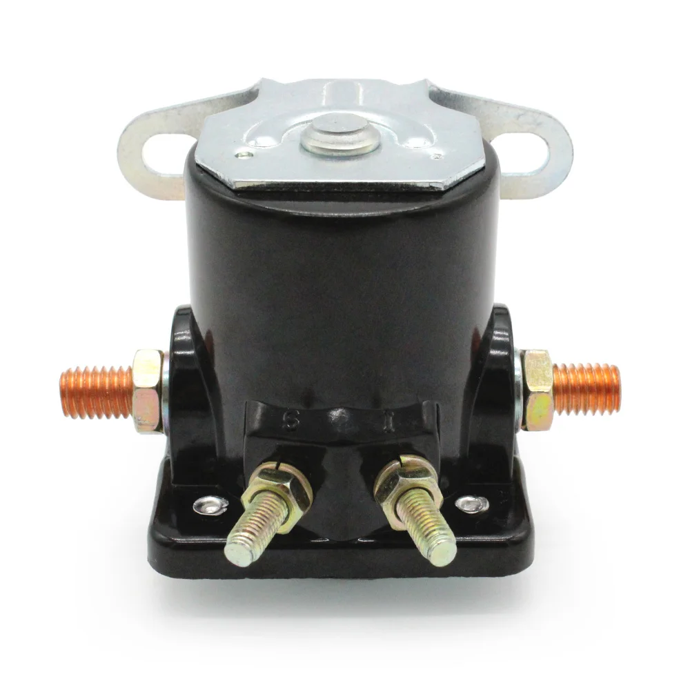 Black 12V STARTER SOLENOID RELAY SW 3 for Ford Jeep Lincoln Mercury 1958 1991 Car Accessories