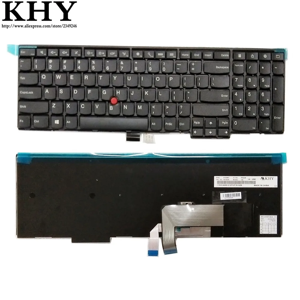 США УЗИ ind клавиатуры для ThinkPad L540 P50S T540P T550 T560 W540 W541 W550S ноутбука FRU 04Y2348 04Y2426