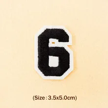Количество: 6 Размер: 3,5x5,0 см DIY Нагрудный Знак Вышитые Симпатичные значки хиппи железа на детей Мультяшные нашивки для наклейки для одежды