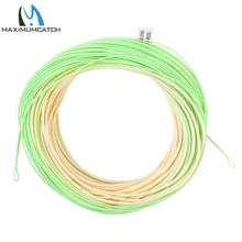 Maximumcatch настоящий переключатель Fly рыболовная леска WF4/5/6/7/8F 100FT двойной цвет Вес вперед плавающая леска