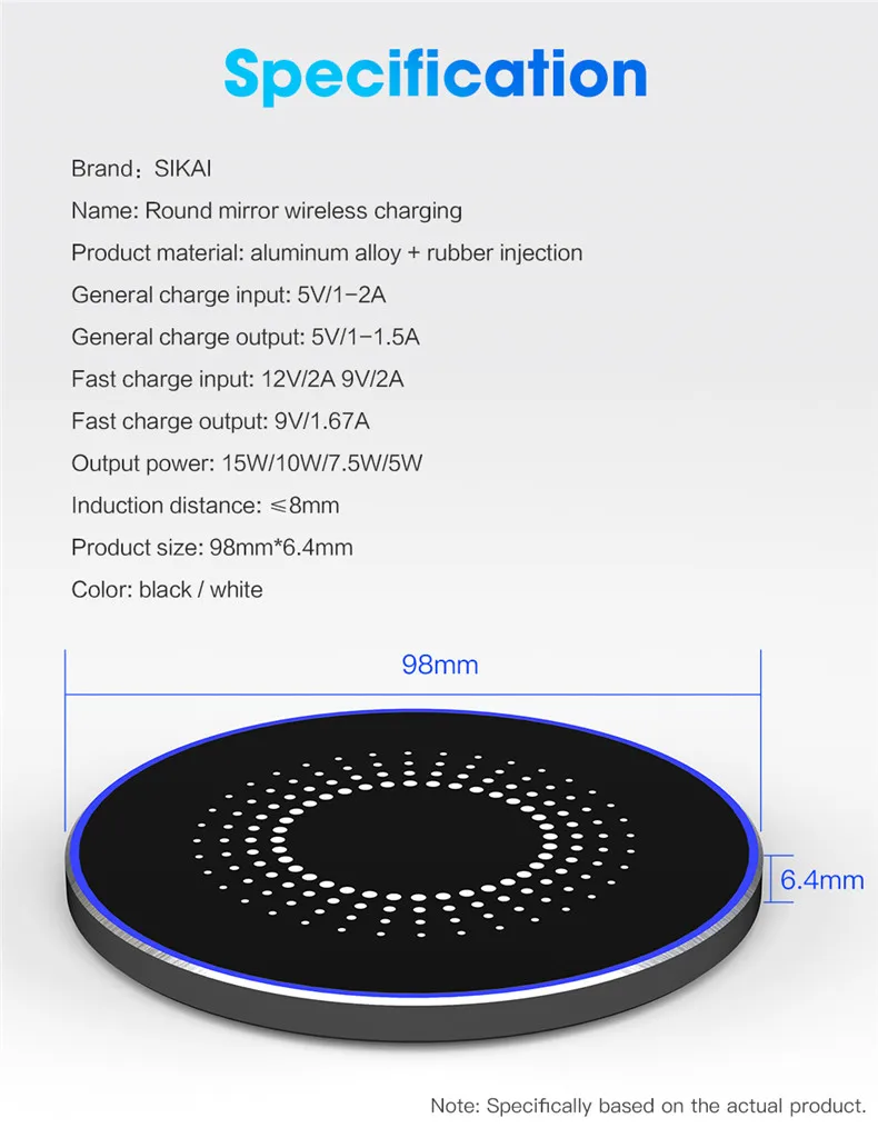 15W圆盘镜面无线充英文详情_14