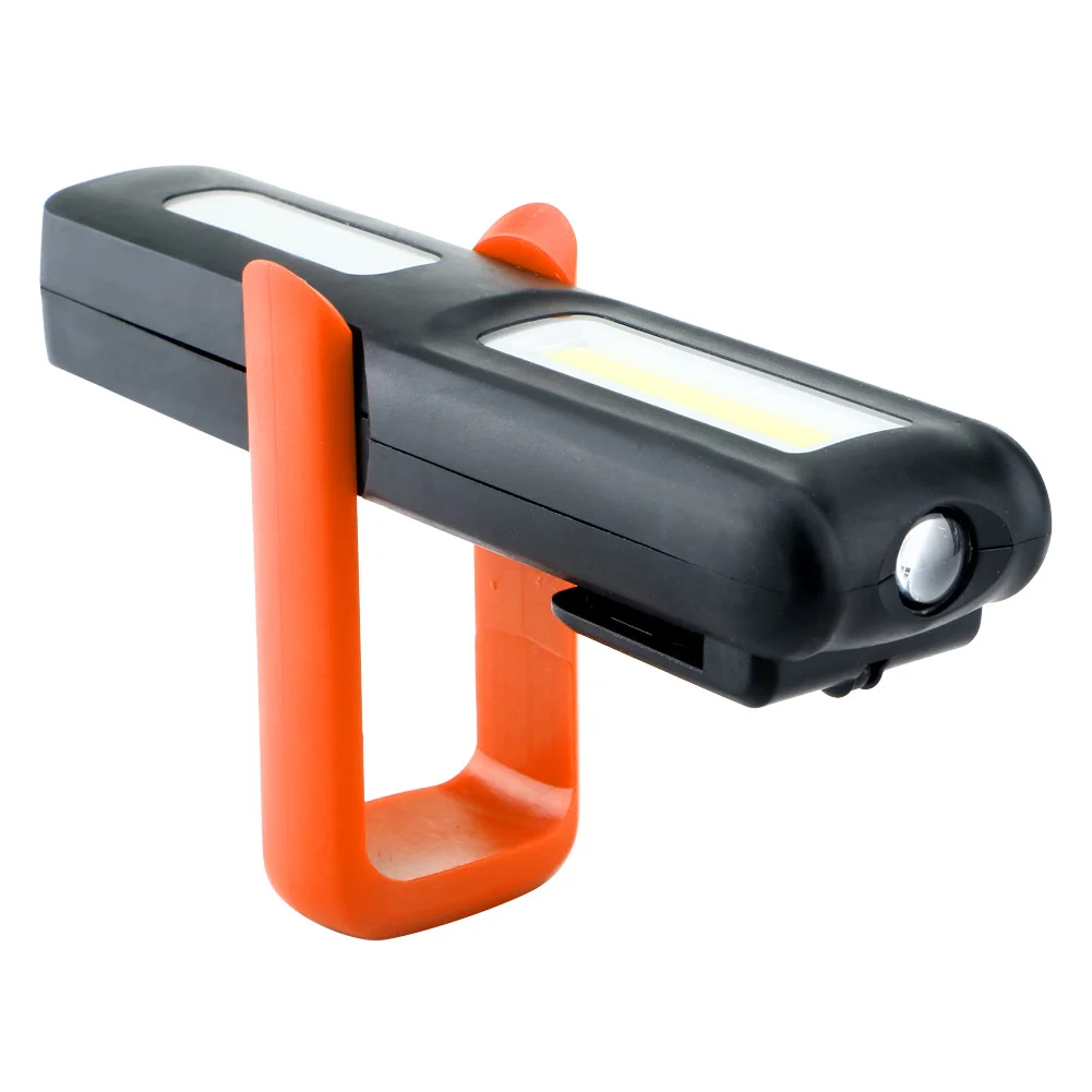 2 режима USB Перезаряжаемые 3 Вт удара светодио дный Работа свет лампы Magnetic фонарик Indoor Открытый Отдых аварийного Lanterna W /молния