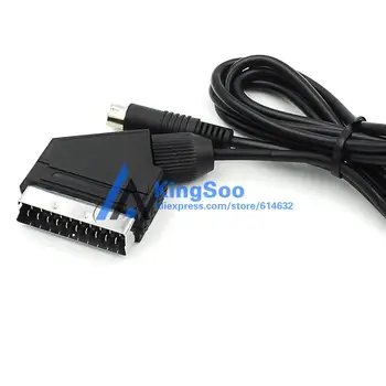 

High quality RGB Real SCART Cable TV Lead for Sega Saturn SS Console PAL NTSC