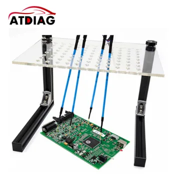 

Free Shipping LED BDM Frame Acrylic ECU Programmer Full Set BDM Frame With 4Pcs Probe Pens For KTAG K-TAG KESS V2 Fgtech BDM100