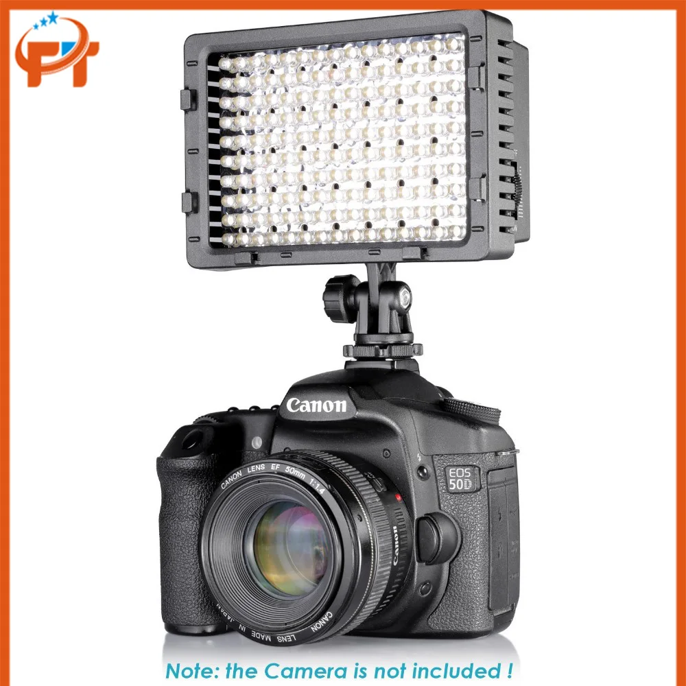 160 LED CN 160 Dimmable High Power Panel Digital Camera / Camcorder led Video Light for DV&Canon