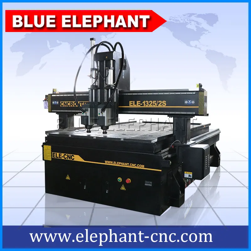 1325 2 heads cnc router , furniture making machinery , router cnc