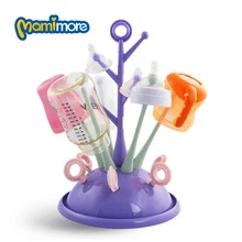 Bébé Biberons Séchage Rack 2016 Hygiénique Amovible Top Mode Real Coloré Coupe De Fruits De Stockage De Support Bébé Mamelon 1004