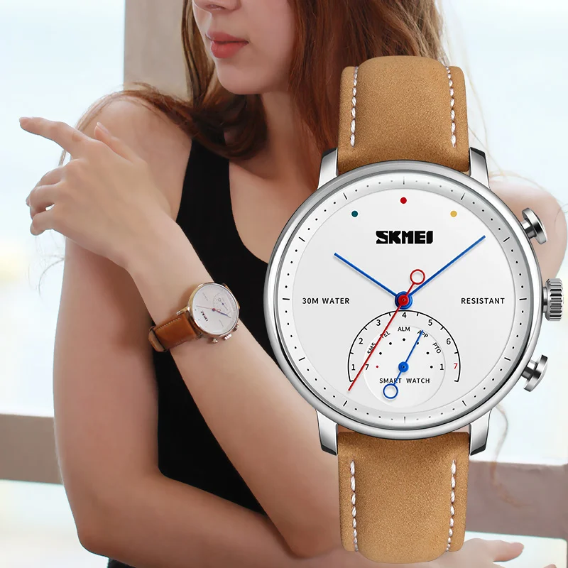 SKMEI Fashion Smart watch gifts for men women Top Brand Luxury quartz Waterproof Chronograph watch Stappenteller Sport Horloges