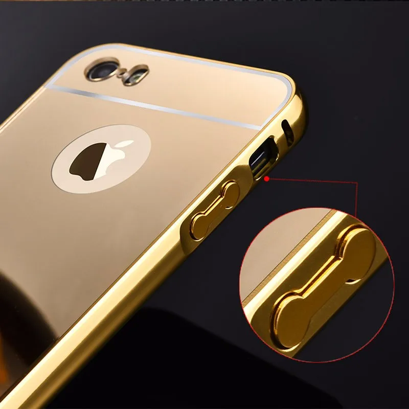 Зеркало туши на для iphone 5 5s SE 5C случае Роскошные Алюминий металлический бампер задняя крышка на iphon 5 5s SE 5C Корпус Coque Зеркало туши на для iphone 5 5s SE 5C случае Роскошные Алюминий металлический бампер задняя крышка на iphon 5 5s SE 5C Корпус Coque
