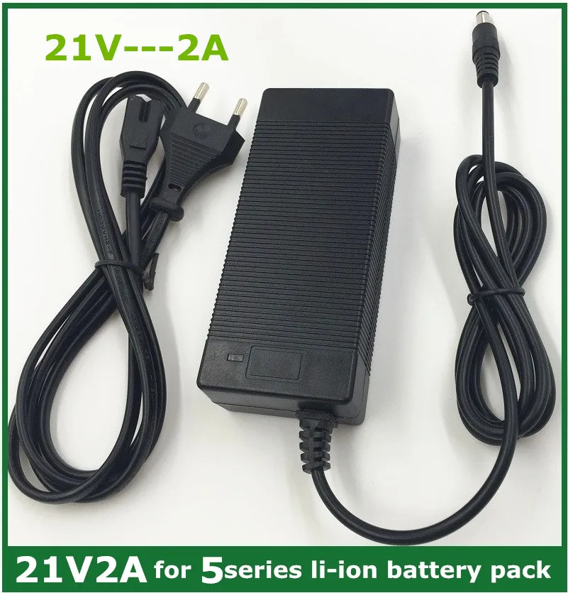 21v2a литиевая батарея зарядное устройство 5 серии 100-240 в 21 в 2A зарядное устройство для литиевой батареи со светодиодный подсветкой