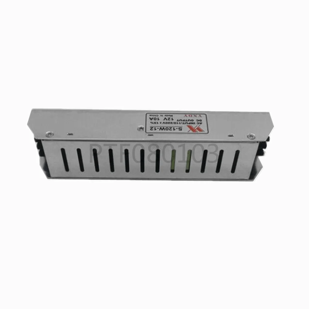 12 V AC 85-265 V DC12V 10A 120 Вт светодиодное освещение Трансформатор AC220V 120 W Светодиодный лампа с переходником для светодиодный привод постоянного тока 12 V