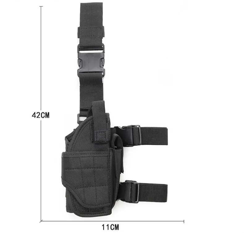 Сумка для правой ноги пистолет Бедро кобура Чехол Держатель армейский Открытый CS охотничий аксессуар Сумка военный тактический Набор леггинсов