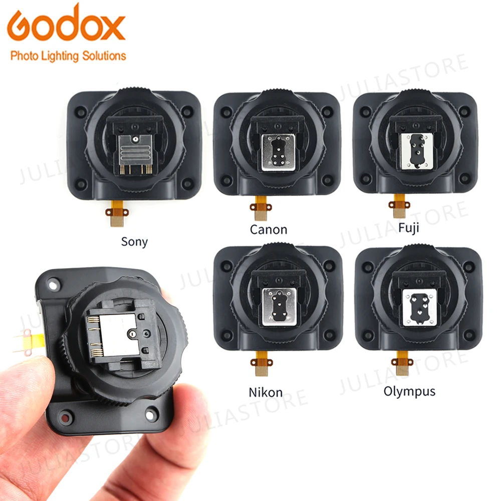 

Godox V860II V860II-C V860II-N V860II-S V860II-F V860II-O Flash Speedlite Replace Hot Shoe Accessories