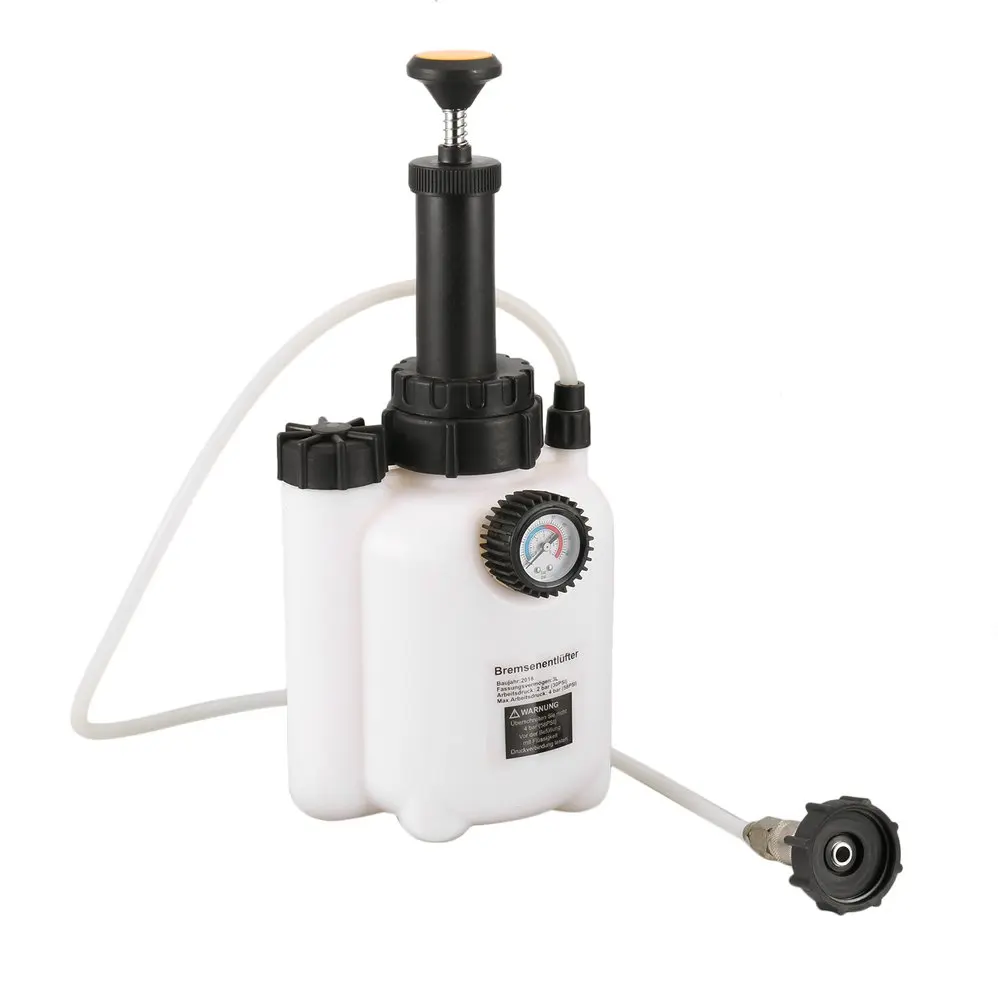 

2018 Single Pot Air Brake Bleeder Fluid Change Kit Car Auto Air Powered Pneumatic Brake Vacuum Tool Vehicles Equipment