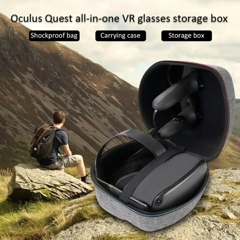 Твердая EVA Защитная сумка для хранения для Oculus Quest Очки виртуальной реальности