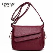 LIRENNIAO Frauen Messenger Bags Designer-handtaschen Hohe Qualität Umhängetasche Frau Solide Zipper Crossbody Taschen für 2017