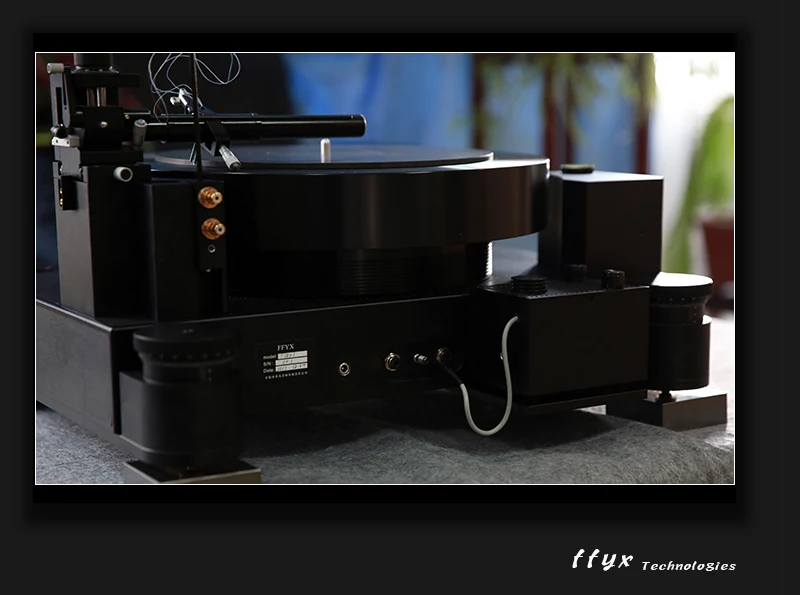 Вращающийся проигрыватель FFYX T1801 LP без картриджа воздушный тональный