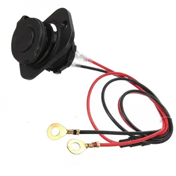 

Cigarette lighter socket Outlet Motorcycle Car Truck With cable 12V-24V